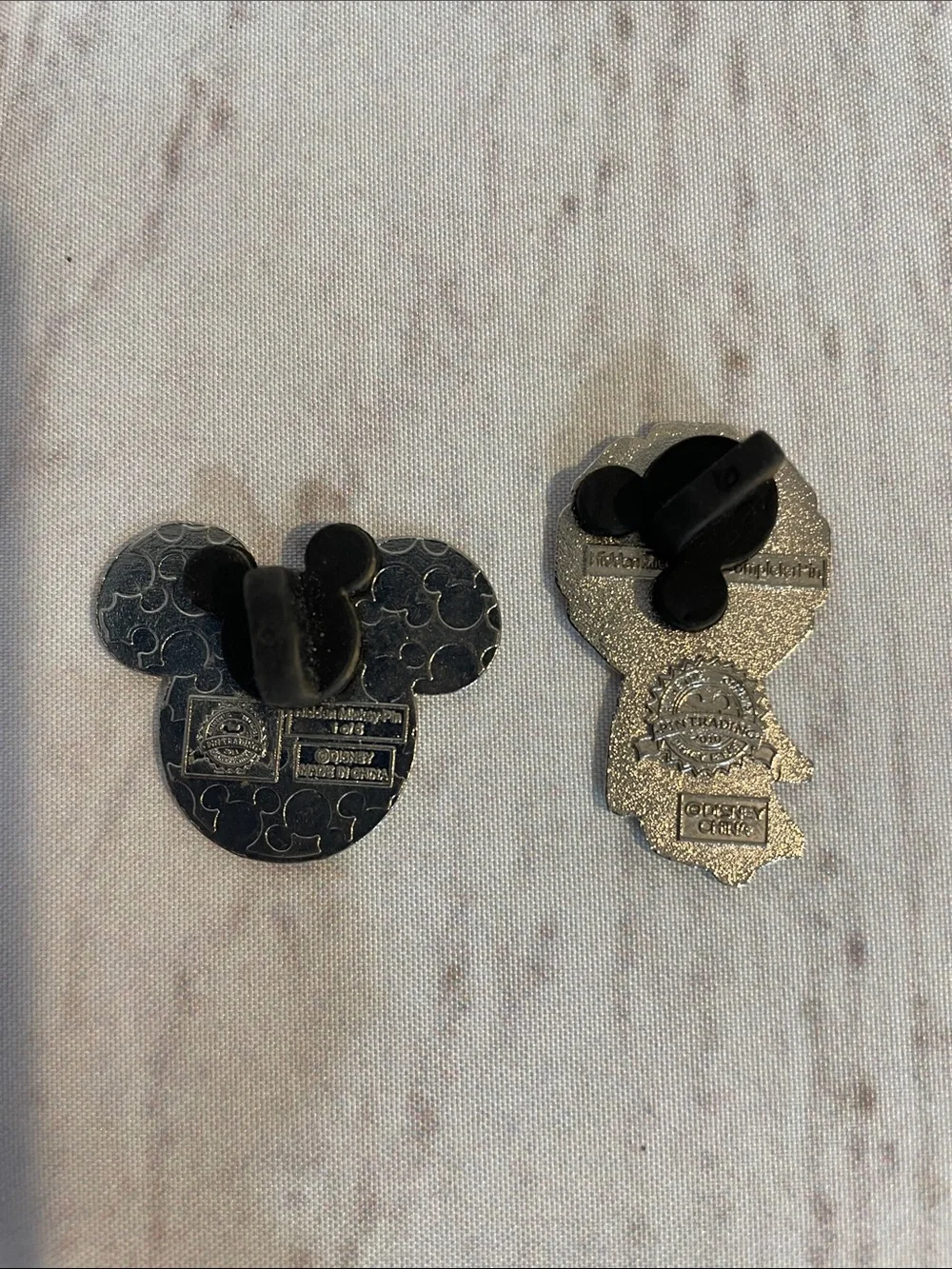 2 Disney Hidden Mickey Pins - Blue Ribbon Completer & EPCOT Test Track Uniform